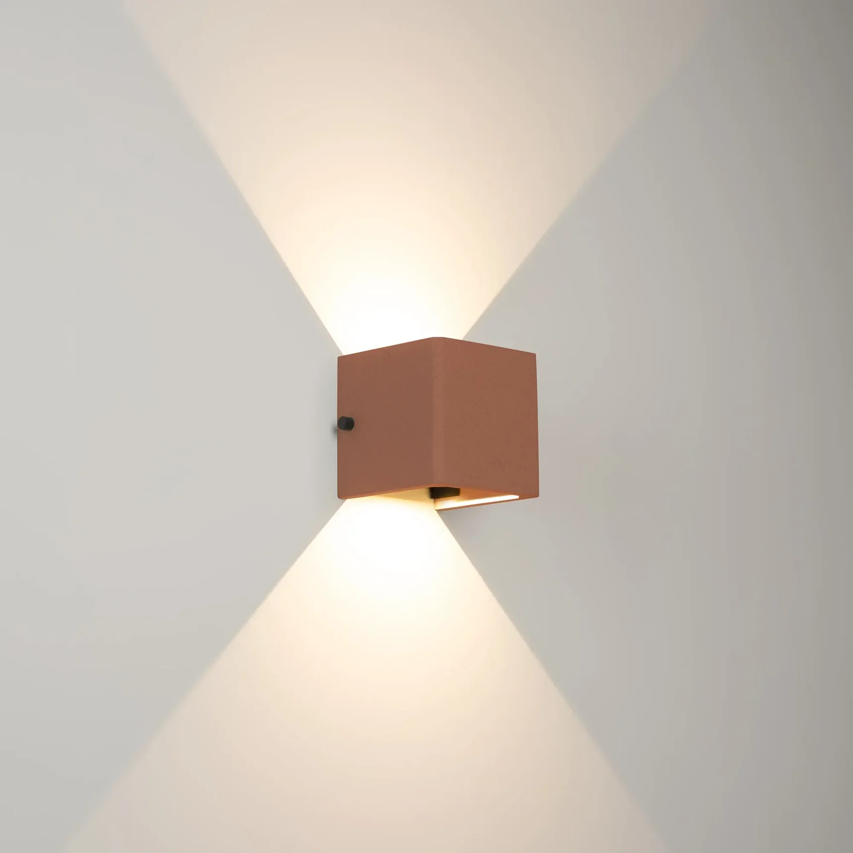 Светильник LGD-PERAN-WALL-S120x120-6W Warm3000 (Beige red, 0-80 deg, 230V) (Arlight, IP65 Бетон, 3 года) 061761