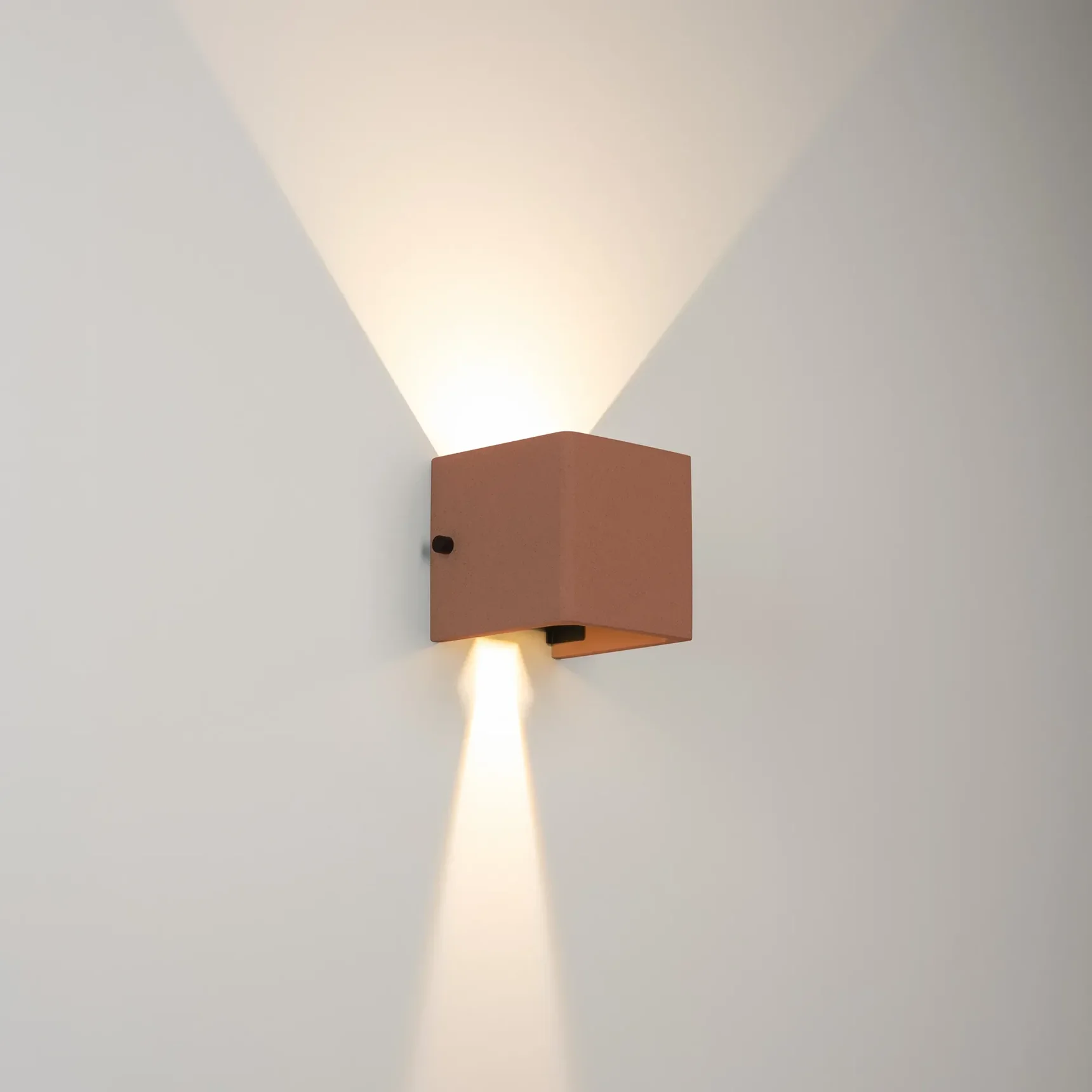 Светильник LGD-PERAN-WALL-S120x120-6W Warm3000 (Beige red, 0-80 deg, 230V) (Arlight, IP65 Бетон, 3 года) 061761