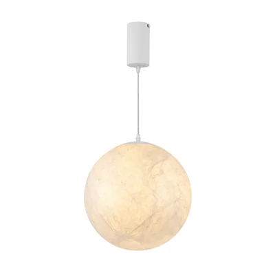 Светильник SP-SILKA-HANG-R300-7W Warm2700 (WH, 330 deg, 230V) (Arlight, IP20 Натуральный шелк, 3 года) 061916