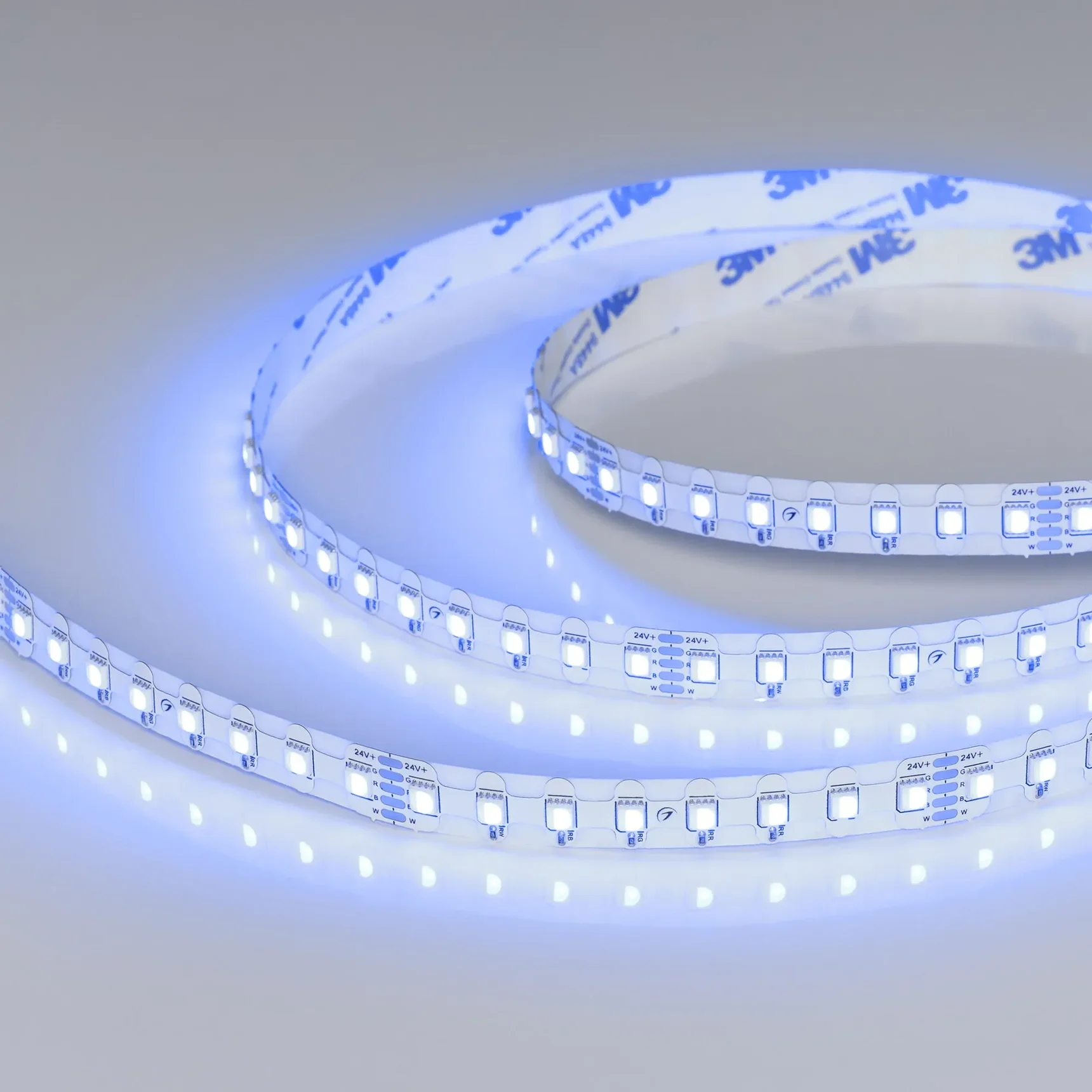 Светодиодная лента RZ-H96-12mm 24V RGBW-Warm (12 W/m, IP20, 5m) (Arlight, CRI>90) 061948
