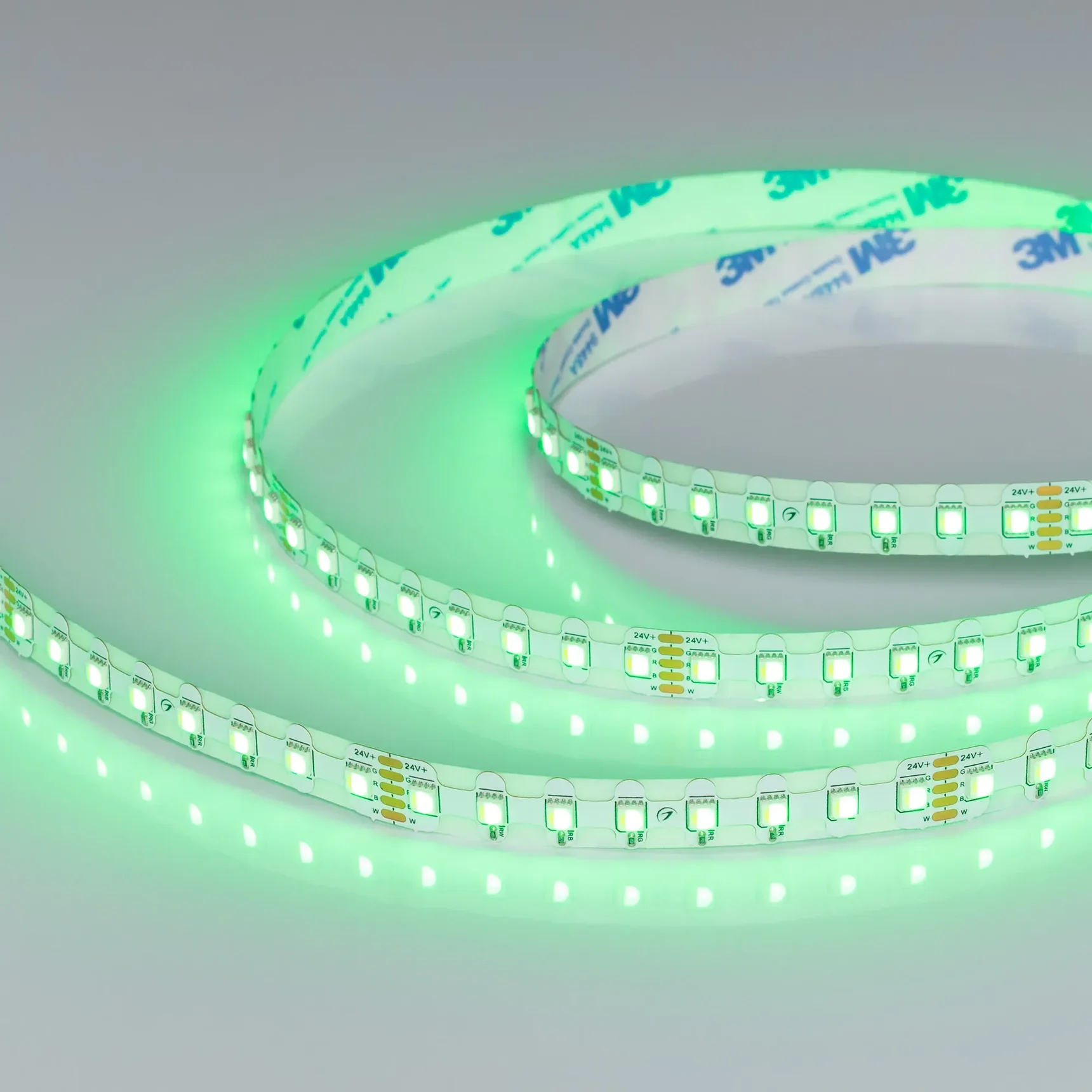 Светодиодная лента RZ-H96-12mm 24V RGBW-Warm (12 W/m, IP20, 5m) (Arlight, CRI>90) 061948