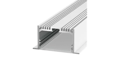 Встраиваемый алюминиевый профиль Design LED LE 6332, 2500 мм, белый, LE.6332-W-R