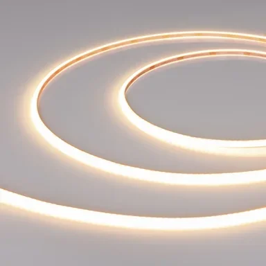 Светодиодная лента герметичная MICROLED-SEW-M320-3mm 24V Warm3500 (6 W/m, IP65, 5m) (Arlight, CRI>90) 062001