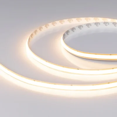 Светодиодная лента SOB-M288-10mm 24V Warm3000 (10 W/m, IP20, 5m) (Arlight, резка 1 светодиод) 062070