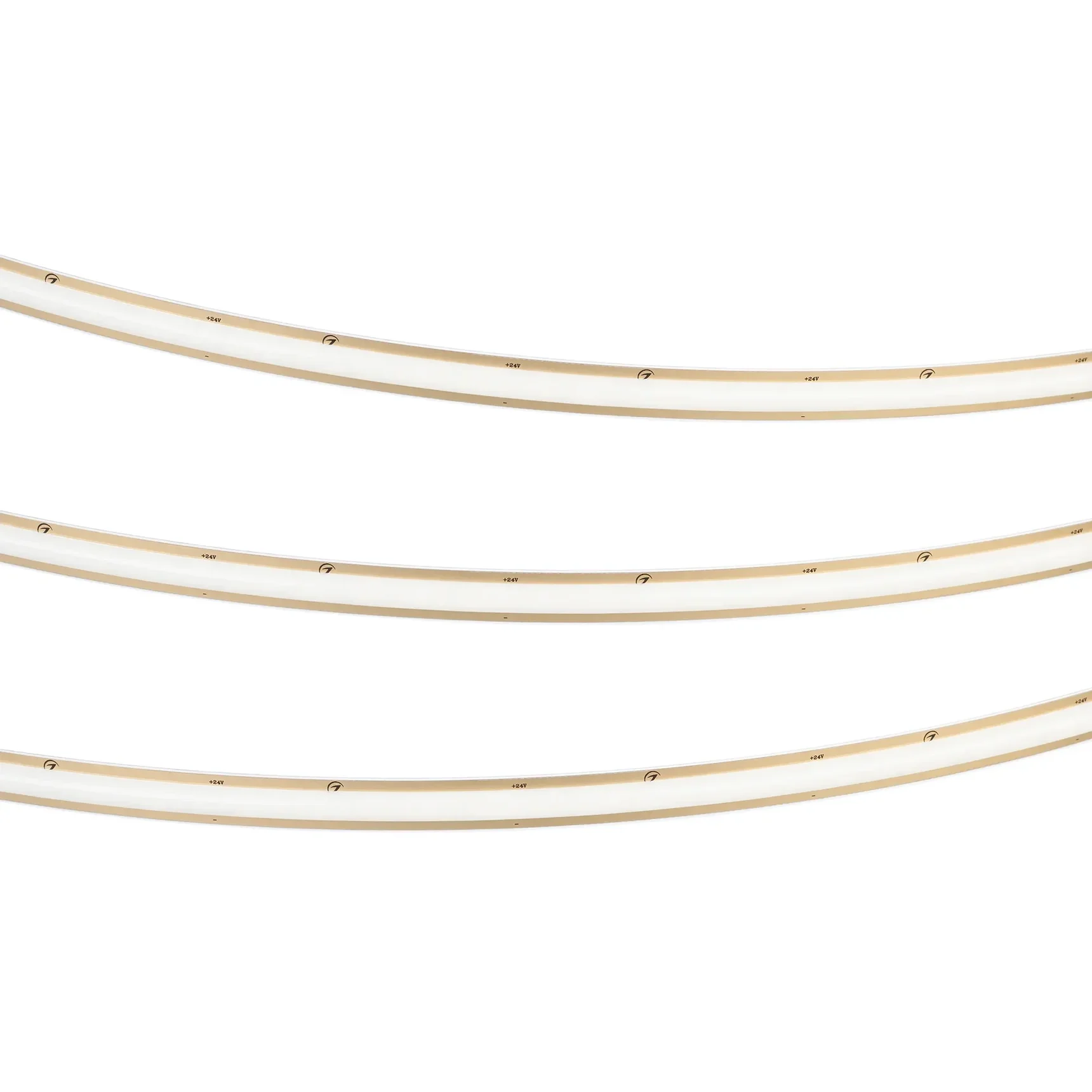 Светодиодная лента SOB-M288-10mm 24V Warm2700 (10 W/m, IP20, 5m) (Arlight, резка 1 светодиод) 062071