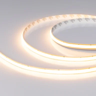 Светодиодная лента SOB-M288-10mm 24V Warm2700 (10 W/m, IP20, 5m) (Arlight, резка 1 светодиод) 062071