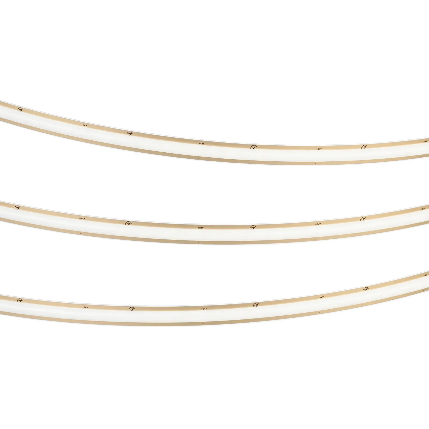 Светодиодная лента SOB-M288-10mm 24V Warm2400 (10 W/m, IP20, 5m) (Arlight, резка 1 светодиод) 062072