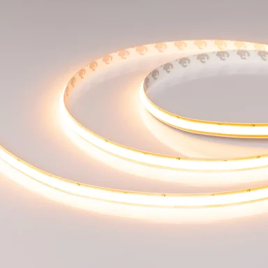 Светодиодная лента SOB-M288-10mm 24V Warm2400 (10 W/m, IP20, 5m) (Arlight, резка 1 светодиод) 062072