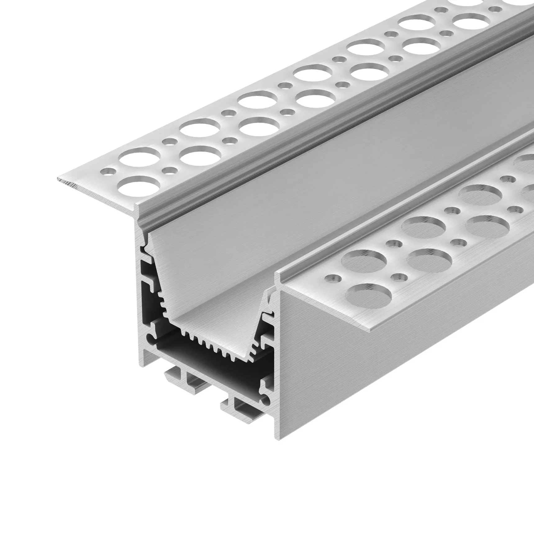 Профиль LINIA32-FANTOM-TRAY-3000 ANOD (Arlight, Алюминий) 062190