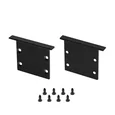 Заглушка LINIA45-F-TRAY BLACK глухая (Arlight, Алюминий) 062202