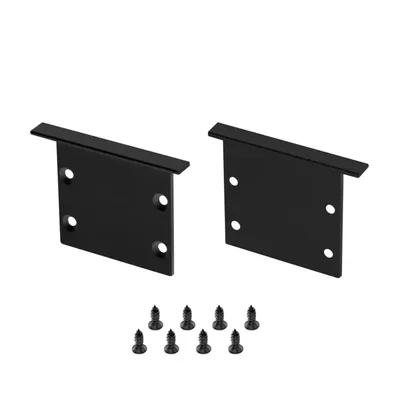 Заглушка LINIA45-F-TRAY BLACK глухая (Arlight, Алюминий) 062202