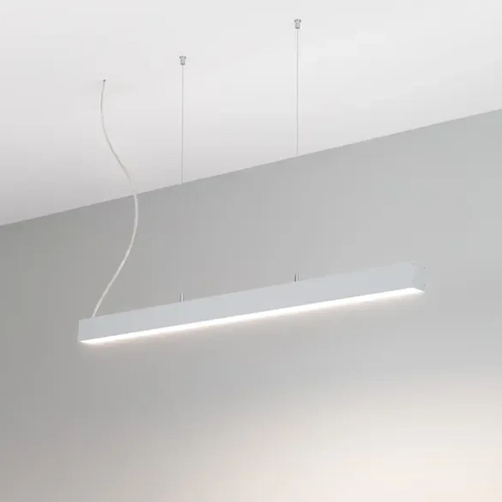 Профиль LINE-M-5050-2000 WHITE (Arlight, Алюминий) 062210