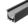Профиль LINIA45-F-TRAY-3000 BLACK (Arlight, Алюминий) 062242