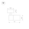 Светильник SP-ARTEMIS-SURFACE-FLAP-R55-12W Warm2700 (WH, 8-80 deg, 230V) (Arlight, IP20 Металл, 5 лет) 062248