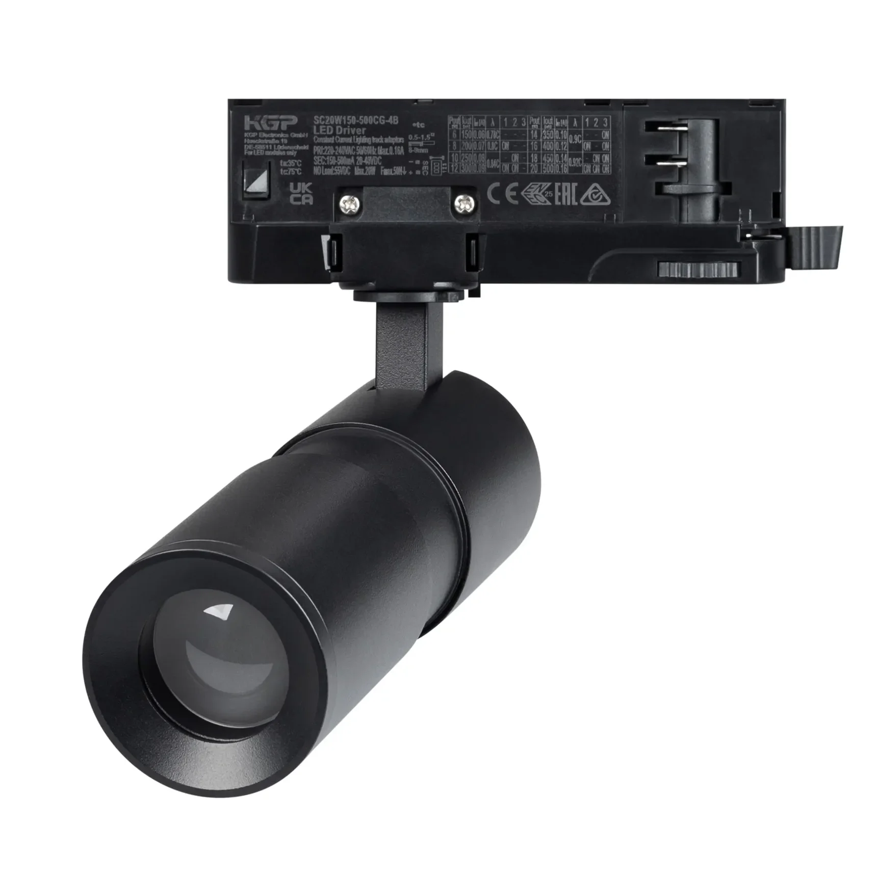 Светильник LGD-ARTEMIS-TRACK-4TR-R55-12W Warm2700 (BK, 8-80 deg, 230V) (Arlight, IP20 Металл, 5 лет) 062276