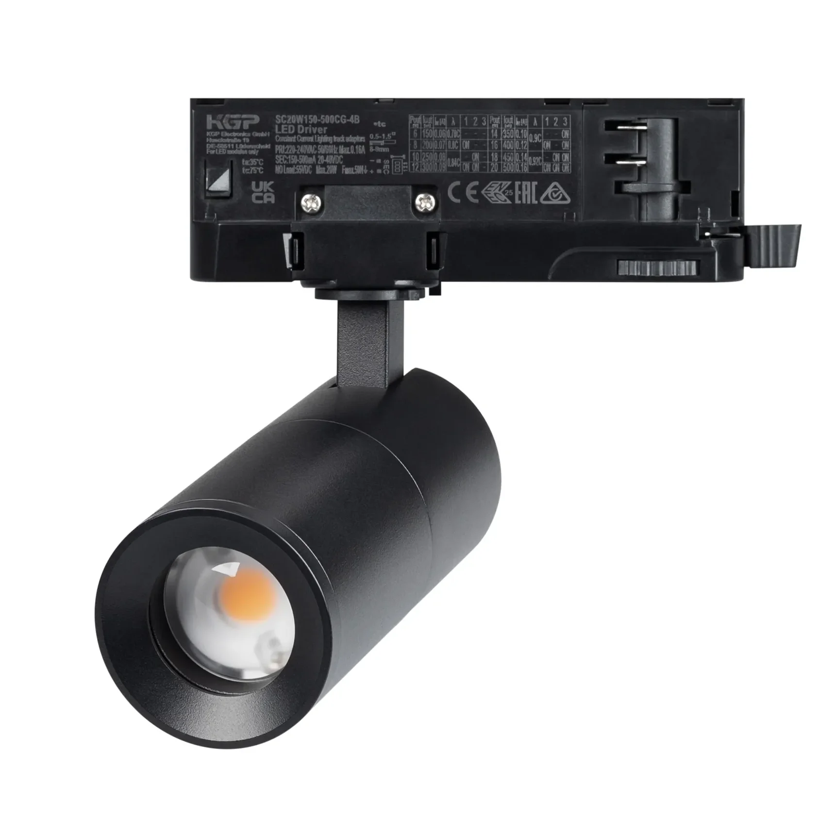 Светильник LGD-ARTEMIS-TRACK-4TR-R55-12W Warm2700 (BK, 8-80 deg, 230V) (Arlight, IP20 Металл, 5 лет) 062276