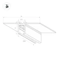 Трек встраиваемый MAG-MICROCOSM-TRACK-4115-FDW-1000 (WH) (Arlight, IP20 Металл, 3 года) 062319
