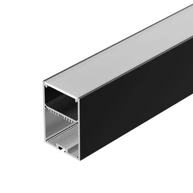 Профиль SL-LINE-4970-2000 BLACK (BY) (Arlight, Алюминий) 062513