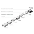 Профиль FANTOM-W20-H10-3000 ANOD (Arlight, Алюминий) 062556