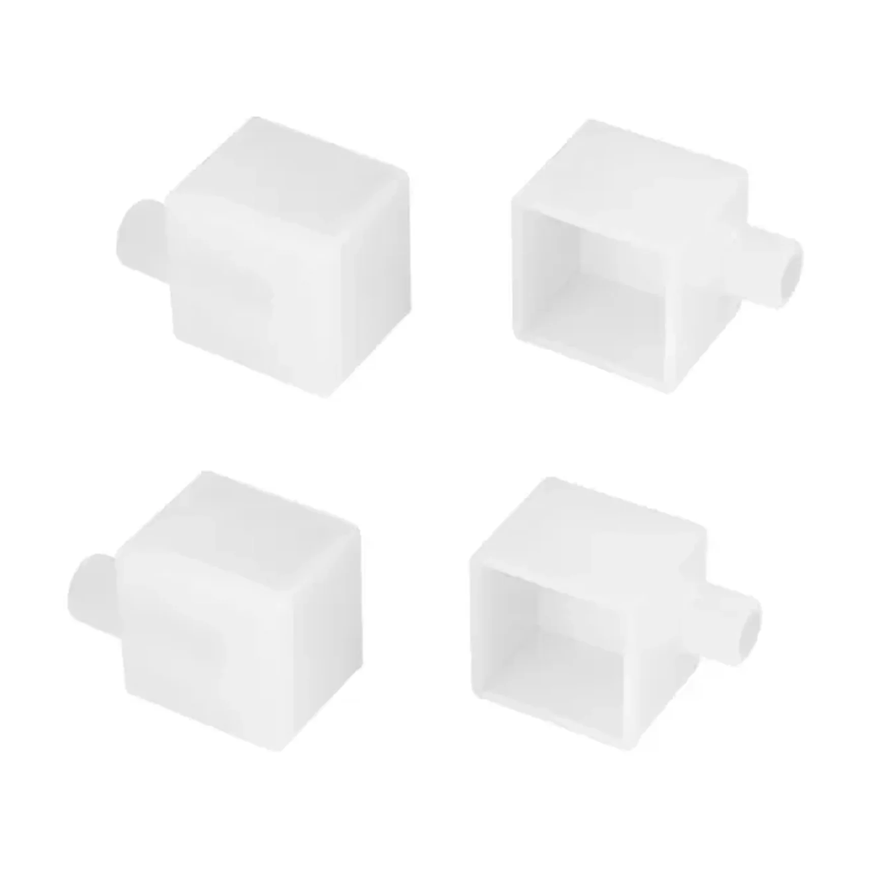Заглушка WPH-FLEX-2020-90 WHITE с отверстием  (Arlight, Пластик) 062619