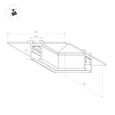 Коннектор угловой MAG-MICROCOSM-CON-FDW-L90 (WH) (Arlight, IP20 Металл, 3 года) 062720