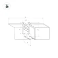 Коннектор угловой MAG-MICROCOSM-CON-FDW-L90-INT (WH) (Arlight, IP20 Металл, 3 года) 062721