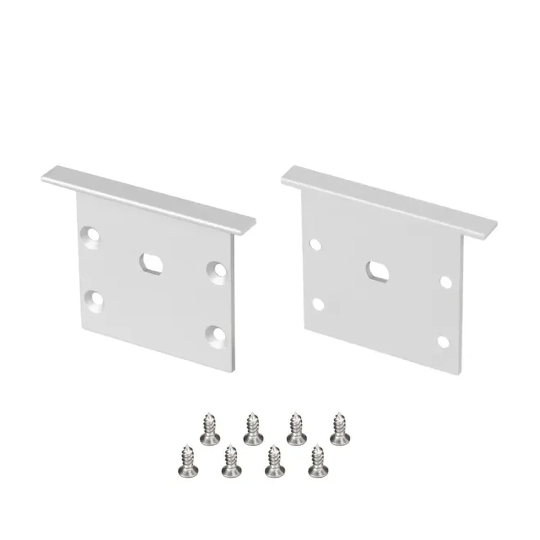 Заглушка LINIA45-F-TRAY с отверстием (Arlight, Алюминий) 062740