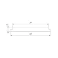 Экран LINE-3560-BENT-SIDE-2M OPAL (Arlight, -) 062982