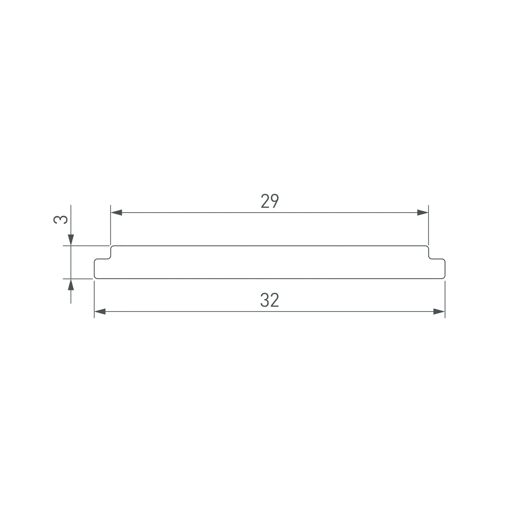 Экран LINE-3560-BENT-SIDE-2M OPAL (Arlight, -) 062982