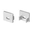 Заглушка FANTOM-W12 SILVER с отверстием (Arlight, Пластик) 063072