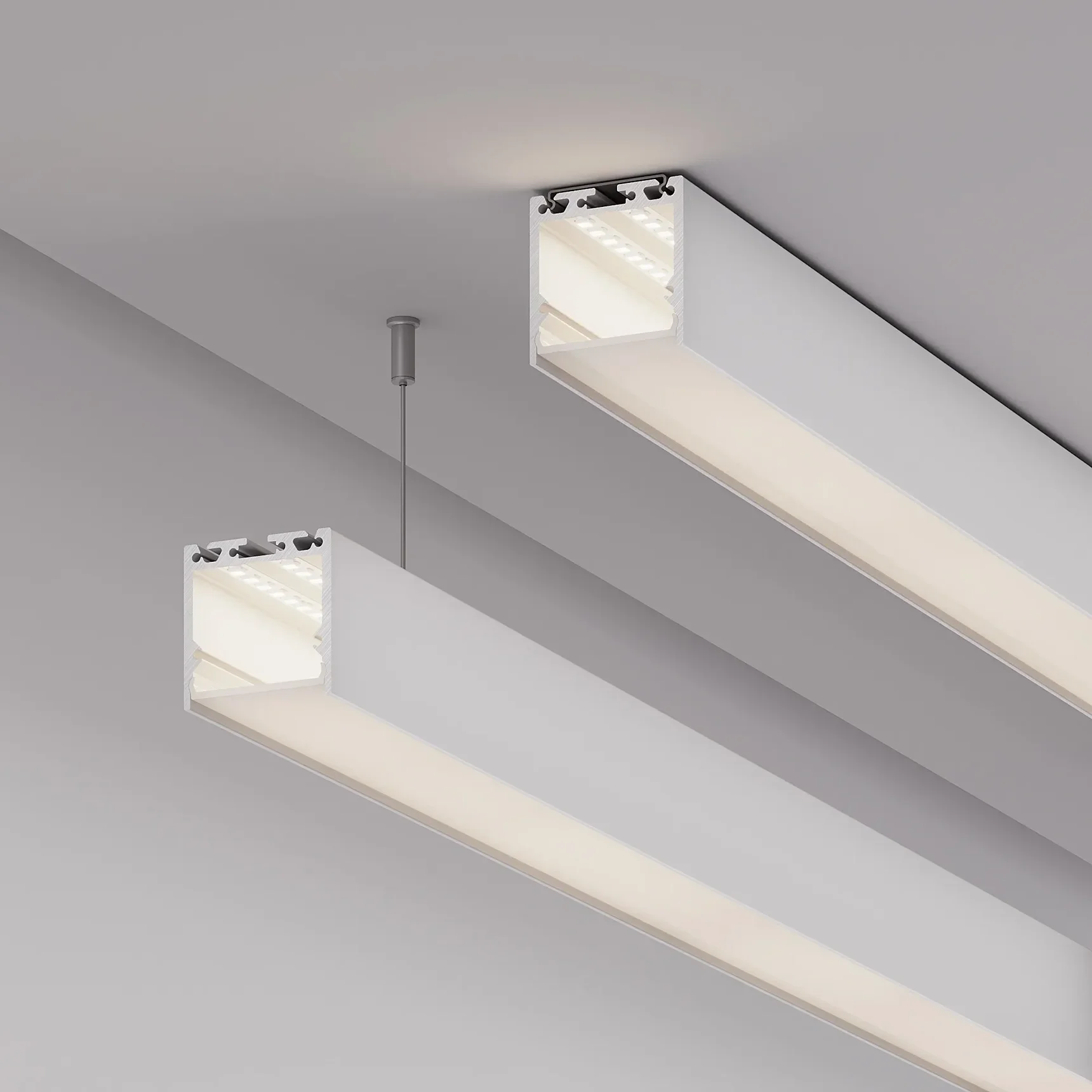 Профиль SL-LINE-3535-2000 WHITE (BY) (Arlight, Алюминий) 063107
