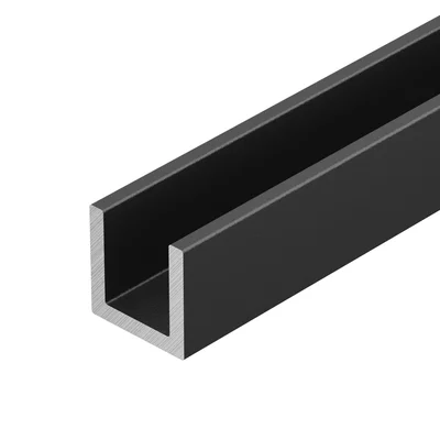 Профиль П-образный TECH-1010-3000 BLACK (Arlight, Алюминий) 063113