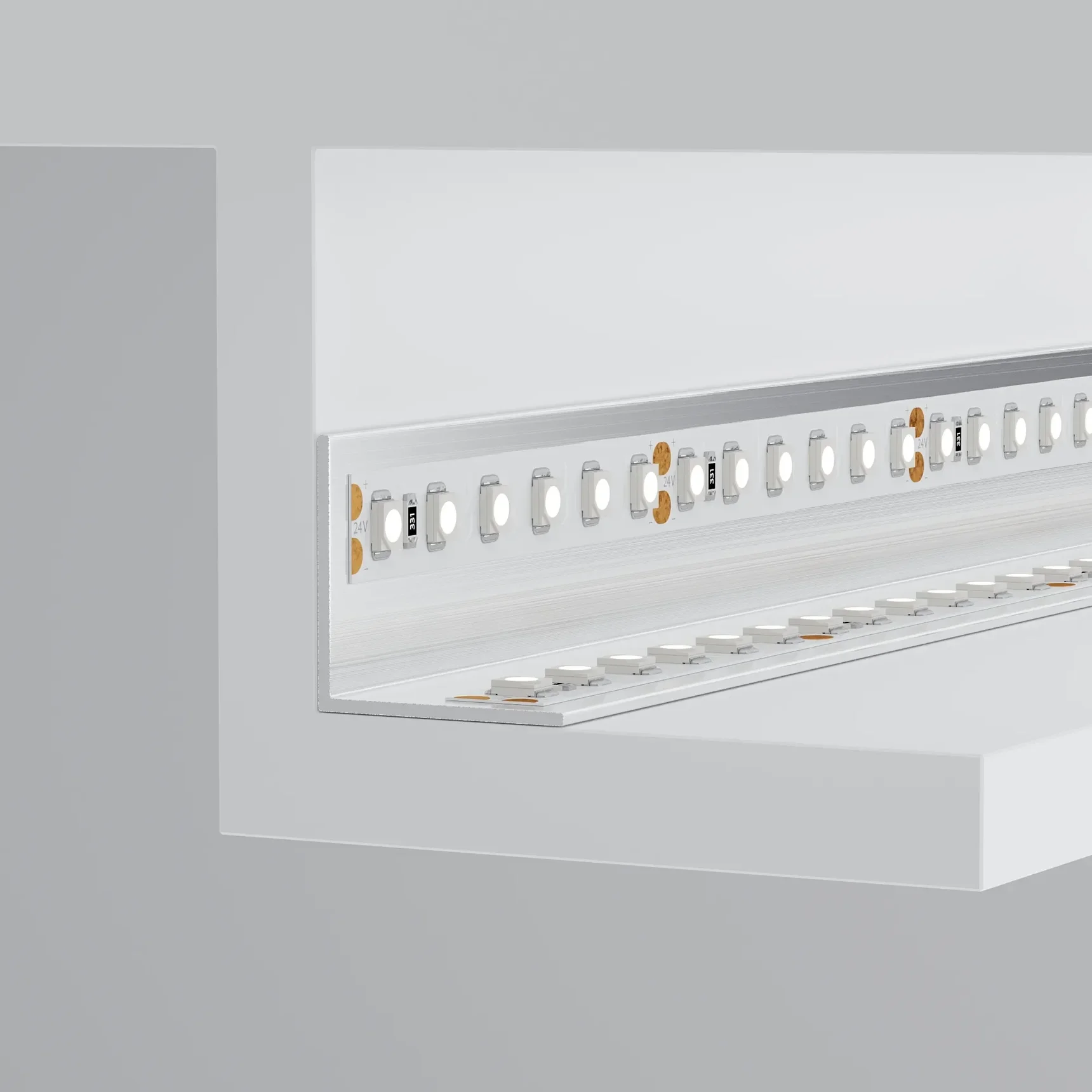Уголок ARH-W20x20x1-3000 ANOD (Arlight, Алюминий) 063232