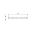Полоса ARH-W20-3000 WHITE (Arlight, Алюминий) 063286