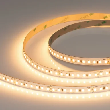 Светодиодная лента UL-A140-10mm 48V Warm2700 (12 W/m, IP20, 20m) (Arlight, CRI>90) 063661
