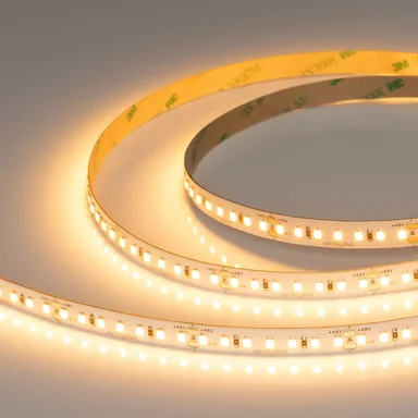 Светодиодная лента UL-A140-10mm 48V Warm2400 (12 W/m, IP20, 20m) (Arlight, CRI>90) 063662