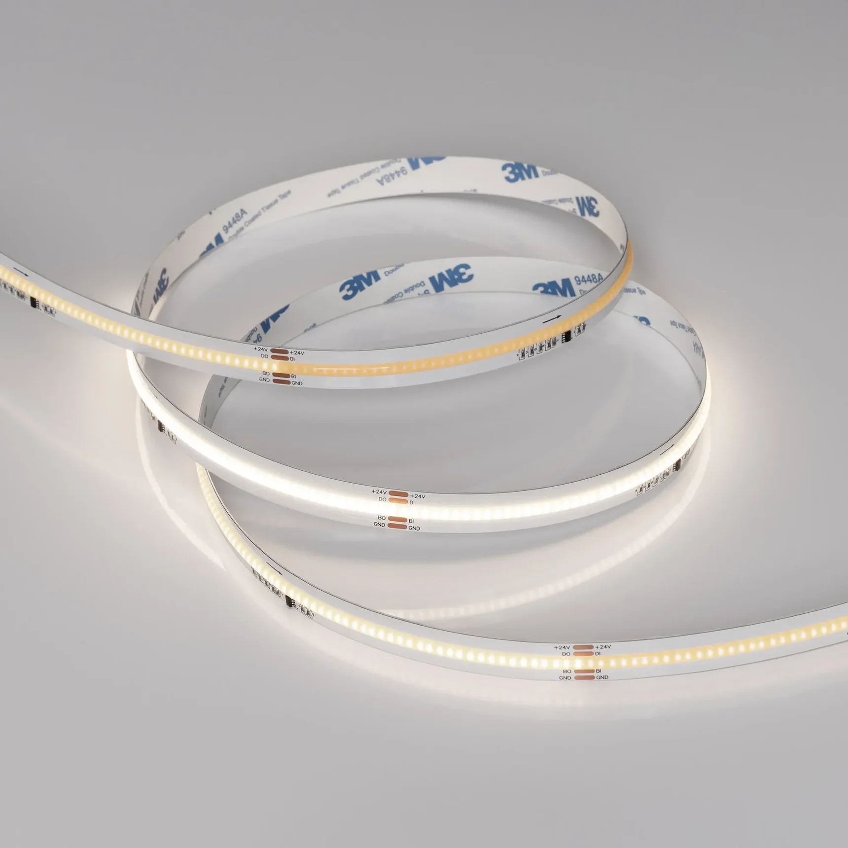 Светодиодная лента SPI-COB-X378-12mm 24V Day4000-PX21-BPT (8 W/m, IP20, 5m) (Arlight, бегущий огонь) 063779