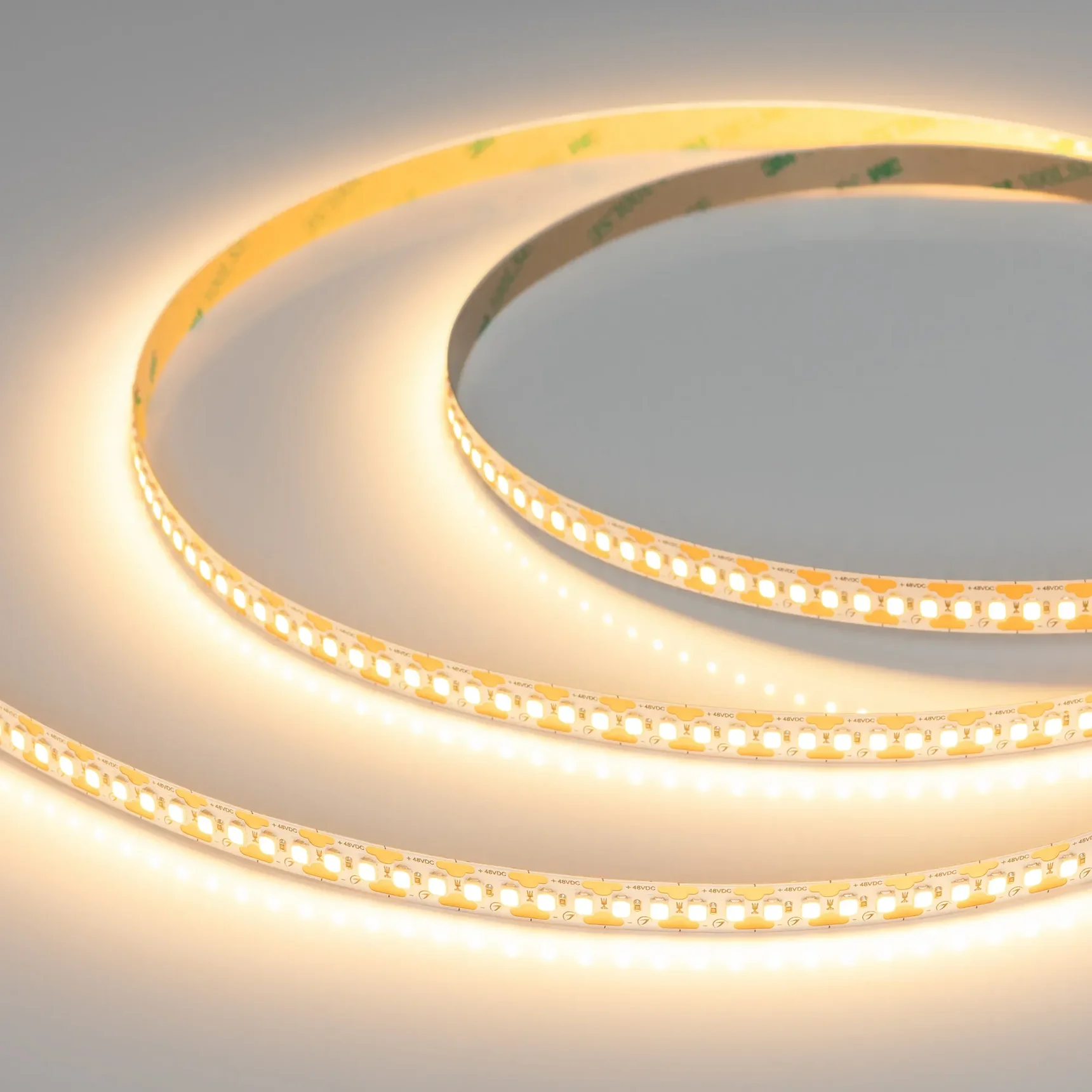Светодиодная лента UL-A180-10mm 48V Warm2700-CX2 (19 W/m, IP20, 10m) (Arlight, 7 лет) 063798