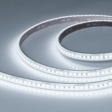 Светодиодная лента герметичная RTW-PS-A140-12mm 24V White6000 (4-18 W/m, IP67, 5m) (Arlight, CRI>90) 063851