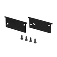 Комплект заглушек SL-BEVEL-W32-F BLACK (Arlight, Алюминий) 063943