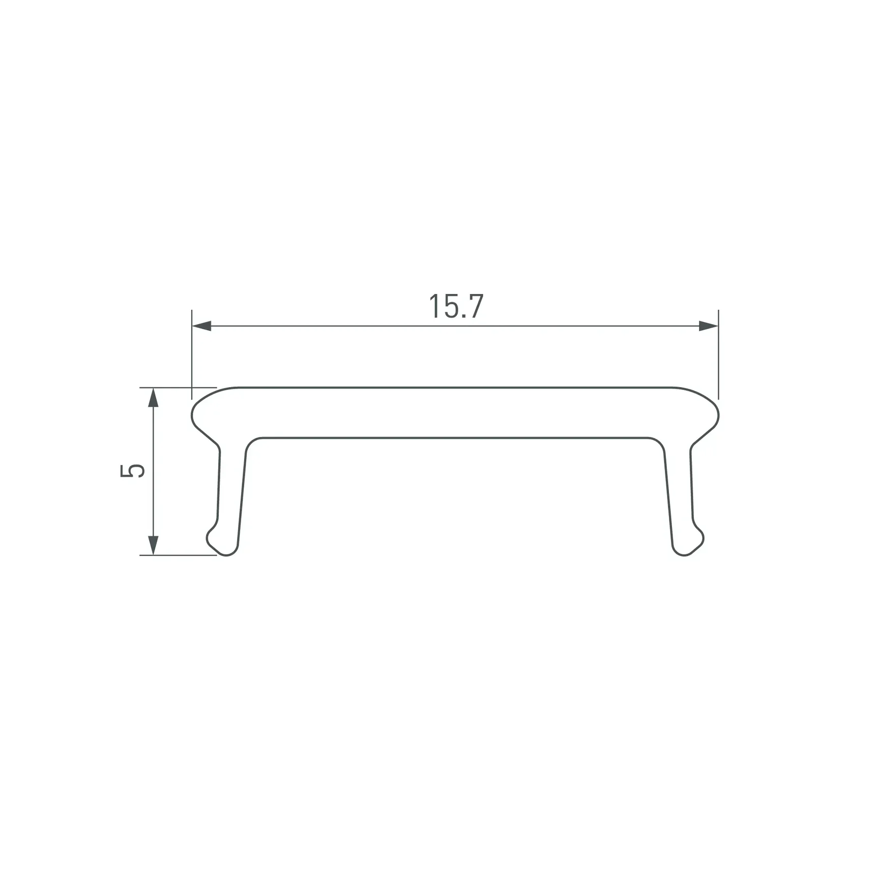 Экран призматический LINE-W16-2000 BLACK (Arlight, Пластик) 063965