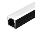 Профиль SL-MINI-10-3000 BLACK (Arlight, Алюминий) 064316