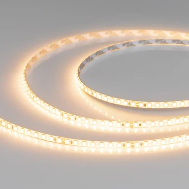 Светодиодная лента герметичная ULW-SE-A160-5mm 24V Warm3000 (15 W/m, IP65, 5m) (Arlight, CRI>90) 064372