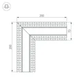 Угол LINIA32-FANTOM (Arlight, Металл) 064415
