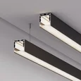 Профиль SL-LINE-3535-3000 BLACK с рефлектором (Arlight, Алюминий) 064463
