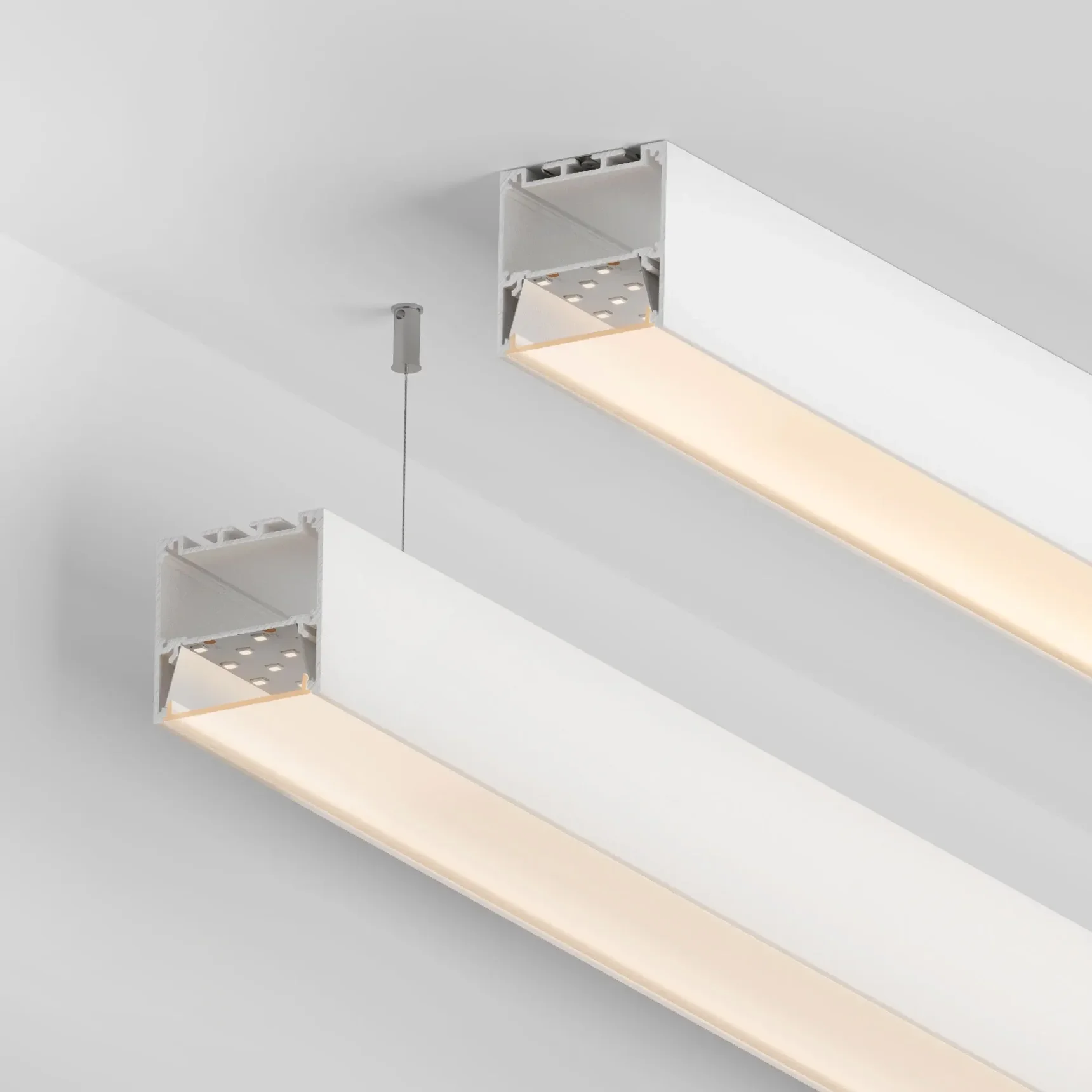 Профиль SL-LINE-5050-2000 WHITE с рефлектором (Arlight, Алюминий) 064467