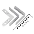 Соединитель профиля SL-LINE-5050 с рефлектором 90 Set (Arlight, Металл) 064473