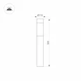Светильник LGD-STEM-BOLL-H500-10W Warm2700 (GR, 185 deg, 230V) (Arlight, IP65 Металл, 3 года) 064682