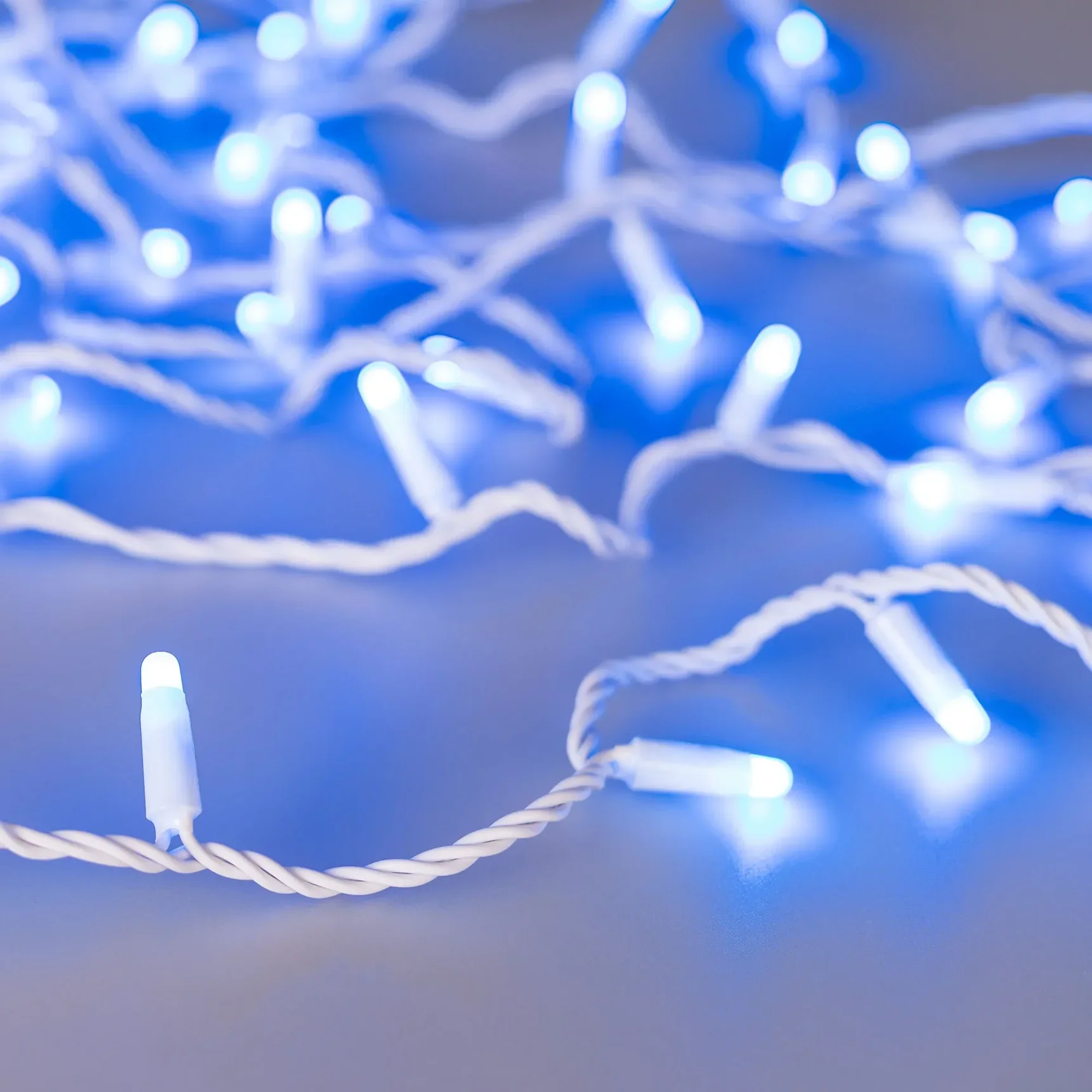 Светодиодная гирлянда ARD-STRING-CLASSIC-10000-WHITE-100LED-MILK-SYNC RGB (230V, 6.5W, RF ПДУ, 1000) (Ardecoled, IP65) 064835