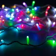 Светодиодная гирлянда ARD-STRING-CLASSIC-10000-WHITE-100LED-MILK-SYNC RGB (230V, 6.5W, RF ПДУ, 1000) (Ardecoled, IP65) 064835